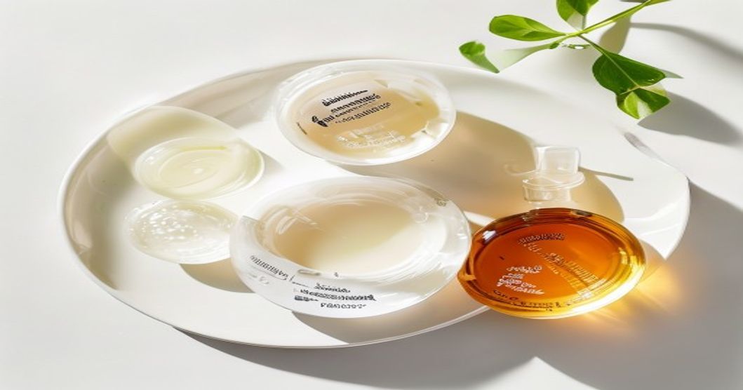 Different moisturizer types and formulations used in Korean skincare for hydration and barrier repair